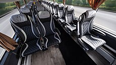 Prostor, klid a výhled  horní patro tídy Relax autobus RegioJet je ideální...