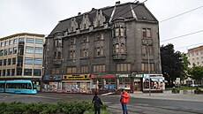 Druhá �ást ikonického obchodního domu Ostravica - Textilia je v �alostném stavu.