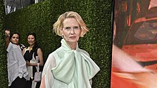 Cynthia Nixonová v New Yorku na premiée tetí ady seriálu A jak to bylo...