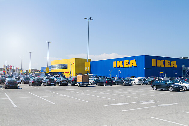 Ikea obchod v Krakov, Polsko.