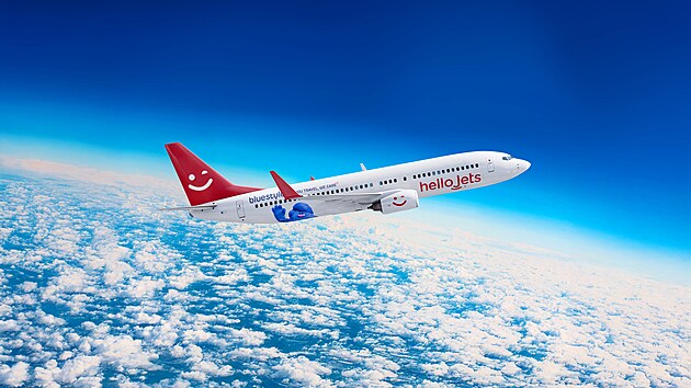 Bluestyle na sv lety nov vypravuje letadla od Hellojets. (30. kvtna 2025)