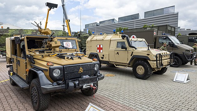 Vozidlo s balistickou ochranou Enok, kter vychz z voz Mercedes-Benz G-Class