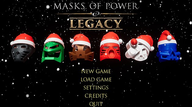 Obrzky ze zruen neoficiln hry Bionicle: Masks of Power