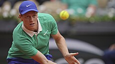 Italský tenista Jannik Sinner ve tetím kole Roland Garros