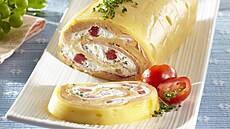 Sýrová roláda s dvojí náplní