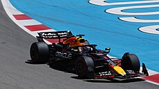 Max Verstappen b�hem tréninku na Velkou cenu �pan�lska.