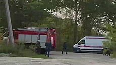 V ruském Vladivostoku do�lo ke dv�ma explozím. Na míst� zasahovali záchraná�i,...