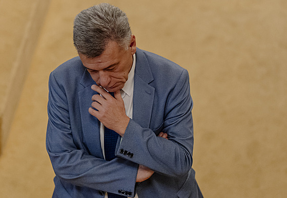 Ministr spravedlnosti Pavel Blaek, který se chystá opustit svou funkci,...