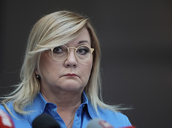 Místopedsedkyn ANO a bývalá ministryn financí Alena Schillerová na mimoádné...