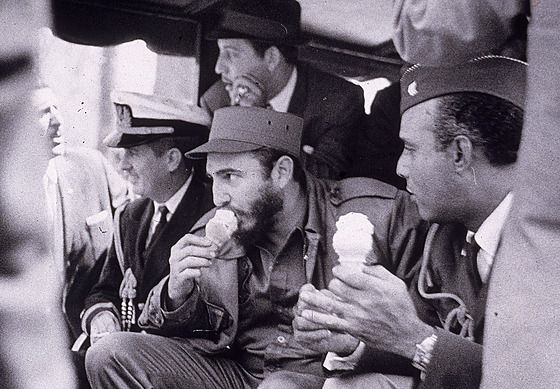 Kubánský vdce Fidel Castro zbooval zmrzlinu. Odtud pramenila jeho láska ke...
