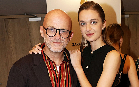 Hynek ermák a jeho pítelkyn Veronika mídová (Divadlo Metro, Praha, 28....