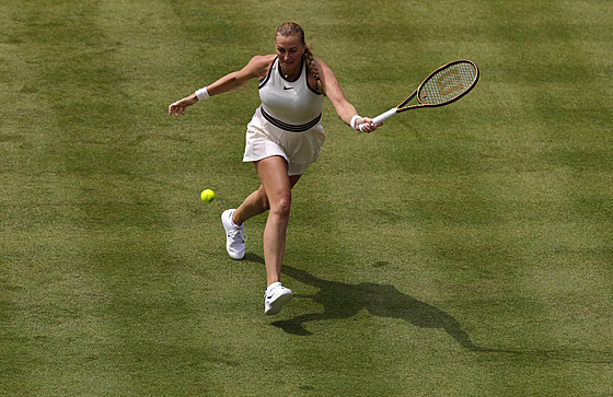 Petra Kvitová na turnaji v Londýn