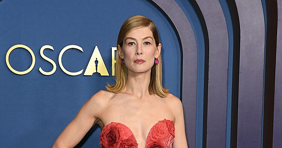 Rosamund Pike v Los Angeles (9. ledna 2024)