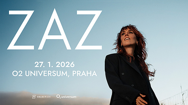 Francouzská hvězda ZAZ vystoupí v pražském O2 universu. Přednostní vstupenky