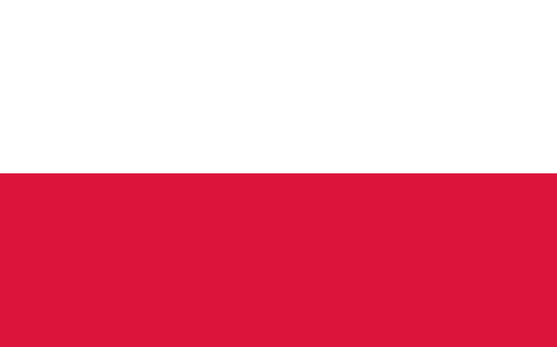 Polská vlajka, zdroj: wikipedia