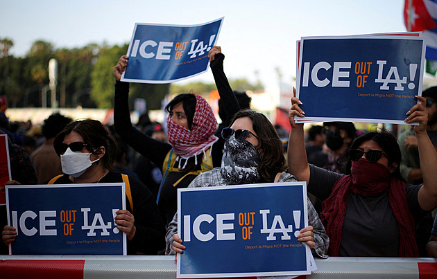 Imigrační razie v Los Angeles vyvolala chaos a protesty. V městě se mluví o teroru