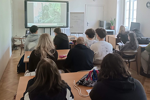 Studenti Gymnázia a Stední odborné koly ekonomické v Sedlanech navtívili...