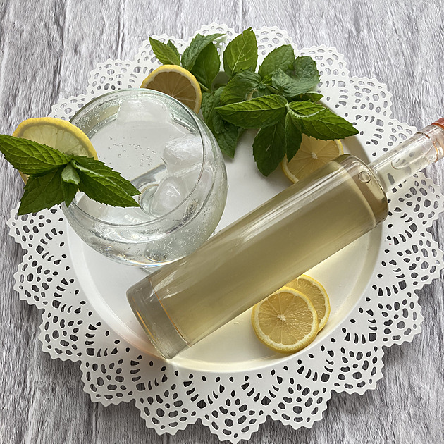 Meduňkovo-mátový sirup podle Evy Tomiškové