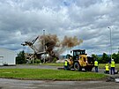 Odstel rypadla, ktermu se pezdvalo Bezensk drak. (6. ervna 2025)