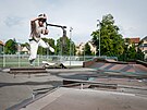 Libereck skatepark pochz z konce devadestch let a tomu odpovd i jeho...