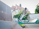 Libereck skatepark pochz z konce devadestch let a tomu odpovd i jeho...