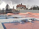 Pekky z plechu a deva nahrad modern celobetonov skatepark. Ten bude...