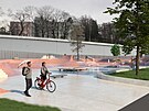 Pekky z plechu a deva nahrad modern celobetonov skatepark. Ten bude...