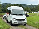 Stedoet policist zasahovali v autokempu Nov Rabyn. (8. ervna 2025)