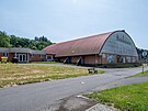 Sportovn arel Vrava ve Zln. Tenisov hala. (erven 2025)
