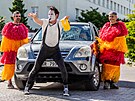 Italsk soubor Agro the Clown pivezl na festival Cirk-UFF do Trutnova...