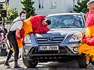 Italsk soubor Agro the Clown pivezl na festival Cirk-UFF do Trutnova...