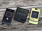 Motorola Razr 60 Ultra a pvodní Razr V3
