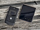 Motorola Razr 60 Ultra a pvodní Razr V3