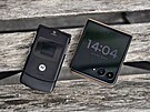 Motorola Razr 60 Ultra a pvodní Razr V3