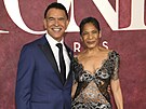 Brian Stokes Mitchell a Allyson Tuckerová na Tony Awards v New Yorku (8. ervna...