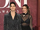 Darren Criss a Mia Swierová na Tony Awards v New Yorku (8. ervna 2025)