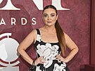 Samantha Barry na Tony Awards v New Yorku (8. ervna 2025)