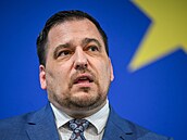 Europoslanec Tomá Zdechovský v Bratislav (28. kvtna 2025)