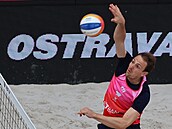 Ondej Perui útoí na turnaji v Ostrav.