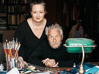 Jan Saudek a Pavlína Saudková. Stále si vykají, ale po njaké chvíli vám to...