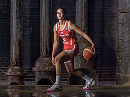 Basketbalová reprezentantka Elika Hamzová.
