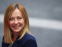 Italská premiérka Meloniová (3. �ervna 2025)