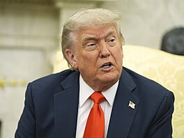 Donald Trump pivítal nmeckého kanclée Friedricha Merze poprvé v Bílém dom....