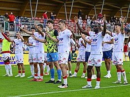 Fotbalisté Pardubic si po úspné záchran zhluboka oddechli. Na oslavy nebyl...