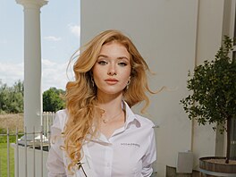 Finalistka soute Miss Universe esko 2025 Kristýna kodová