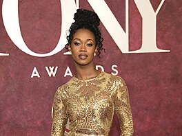 Joy Woodsová na Tony Awards v New Yorku (8. ervna 2025)