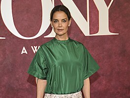 Katie Holmesová na Tony Awards v New Yorku (8. ervna 2025)