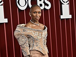 Cynthia Erivo na Tony Awards v New Yorku (8. ervna 2025)