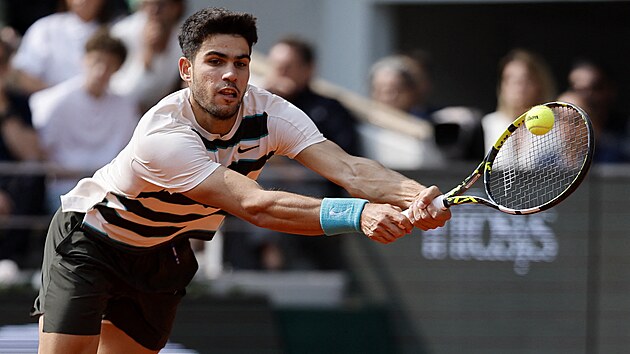 Carlos Alcaraz vrac m ve finle Roland Garros.