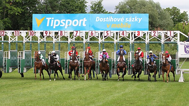 Druh leton mtink ve Sluovicch probhl bez komplikac. Ped temi tdny komise Jockey Clubu po dvou zvodech dostihov den zruila kvli zhorujc se drze.